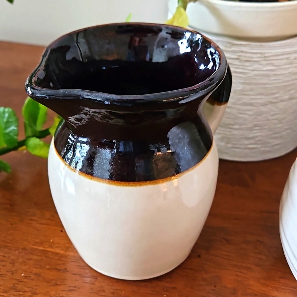 Pottery pitcher